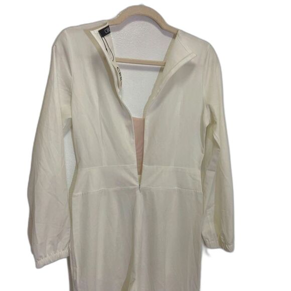 CBR - deep v-neck with mesh jumpsuit long sleeves - size S - Picture 7 of 8